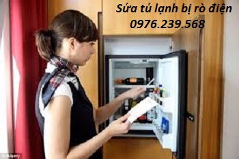 Sửa tủ lạnh bị rò điện tại Hà nội