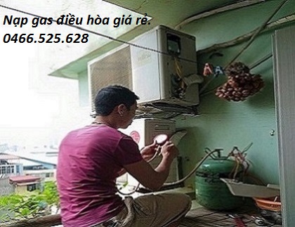 Bơm nạp gas điều hòa tại Hà Nội