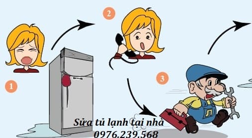 Sửa tủ lạnh tại Hoàng Quốc Việt