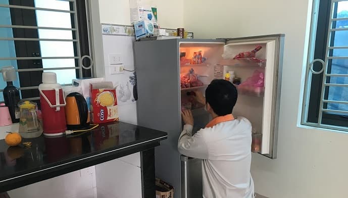 Sửa chữa tủ lạnh tại Đê la thành