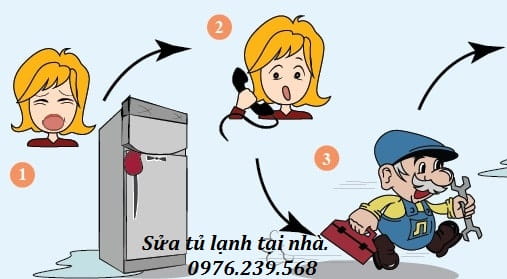 Sửa tủ lạnh tại Khương đình